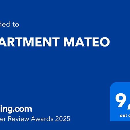 Apartment Mateo Miholascica Eksteriør billede