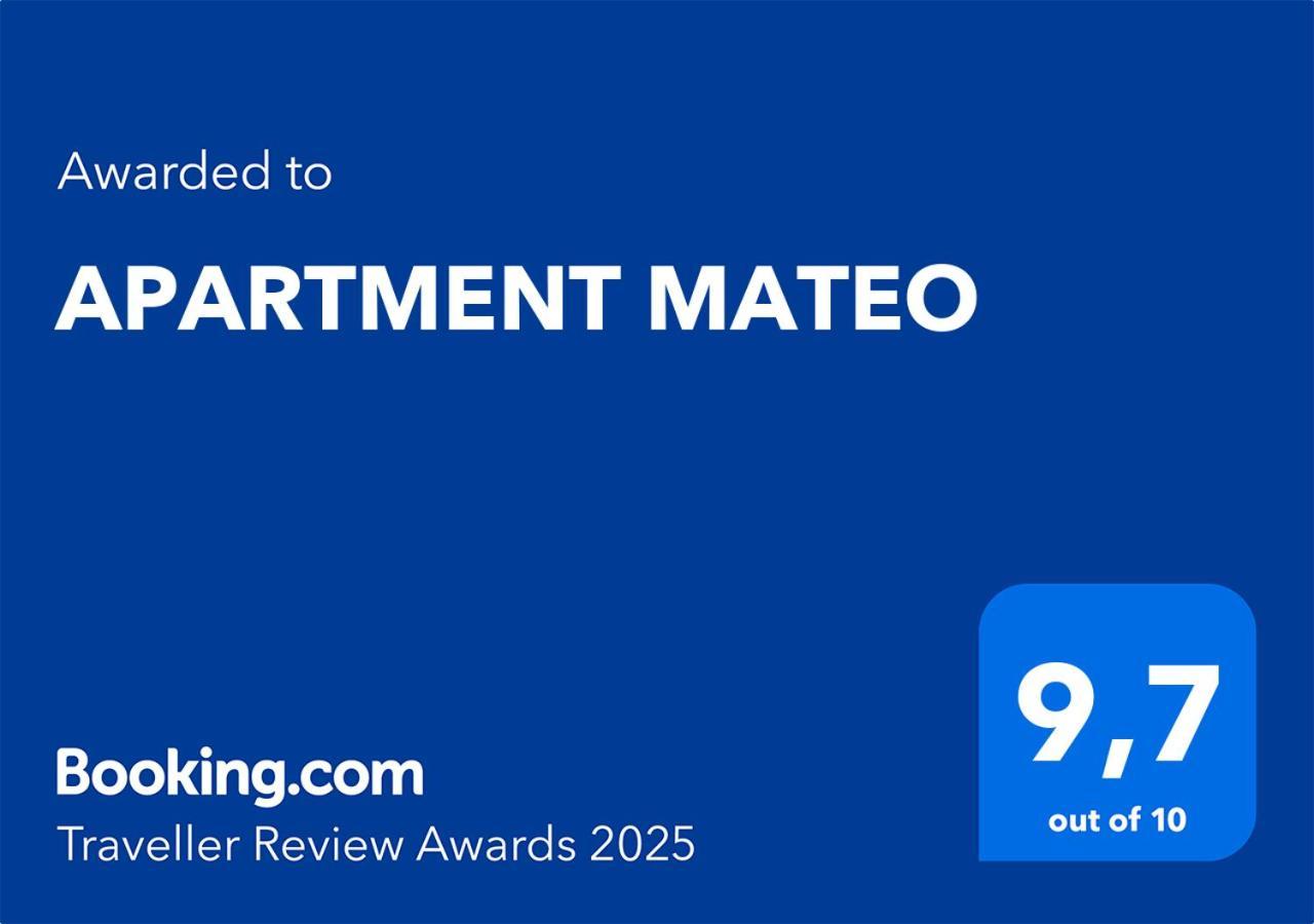 Apartment Mateo Miholascica Eksteriør billede